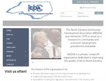 Tablet Screenshot of nccda.net